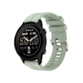 Miniatyrbillede 1 af 4: Rem til Garmin Forerunner 955 22Mm Lysegrøn Ensfarvet Silikone Urrem