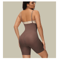 Miniatyrbillede 3 af 3: Shorts med høj talje efter fødslen Abdominal Shapewear brown s