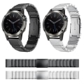 Miniatyrbillede 3 af 5: Til Garmin Quatix 5 22mm Tortoise Shell rustfrit stål urbånd
