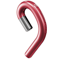 Miniatyrbilde 2 av 5: Bluetooth-hodetelefoner uten øreplugg, støyreduserende håndfri hodesett Ørekrok Trådløse hodetelefoner med mikrofon for iPhone og Android-smarttelefoner Red