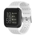 Miniatyrbillede 1 af 4: Til Fitbit Versa / Versa 2 / Versa Lite 20 mm åndbart silikone urbånd White