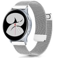 Miniatyrbilde 5 av 5: Milanese stropp for Samsung Galaxy Watch 4 Active 2 Huawei Watch Gt2 magnetisk spenne metall pustende armbånd for Amazfit Gtr Rose gold Samsung watch 3 45mm