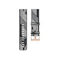 Miniatyrbilde 3 av 4: Rem for Garmin Forerunner 645 Music 20 mm nylonvevd klokkestropp grå
