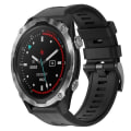 Miniatyrbilde 1 av 5: For Garmin Descent Mk 2 metallspenne ensfarget silikonklokkerem Black