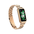 Miniatyrbilde 1 av 2: Pakke 360 rustfritt stål stroppdeksel for Huawei Strap 9 Rose Gold