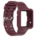 Pikkukuva 5 / 5: Xiaomi Redmi Watch 2 Lite/Mi Watch Lite2/Lite1 -yleisranneke urheilukelloon, pikakiinnityksellä Wine red