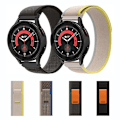 Miniatyrbild 3 av 3: För Garmin Forerunner 255s / Venu 2s 18mm Universal Loop Nylon Watch Band Blue