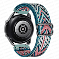 Miniatyrbillede 1 af 5: 20 mm 22 mm bånd til Samsung Galaxy Watch 4/classic/3/5/pro/active 2 Gear S3 Elastic Nylon Loop Huawei Watch Gt 2 2e 3 Pro Strap Green Arrow 20mm