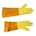 Miniatyrbild 5 av 5: Trädgårdshandskar Kaktushandskar Törnsäkra plantering Skyddshandskar Långärmade Trädgårdshandskar Trädgårdsmästarpresenter Brown yellow XL