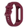 Miniatyrbilde 3 av 5: For Garmin Smart 5 Solid Color Silikon Klokkebånd Wine Red