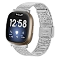Pikkukuva 1 / 5: Fitbit Versa 3 / Sense Milan watch Silver