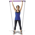 Pikkukuva 5 / 5: Bodybuilding Yoga Stick Harjoitteluvälineet Voimakuntoon Lihasvoimaharjoitteluun/Painonnostoon/Painonnostoon PURPLE