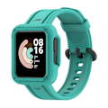 Miniatyrbilde 1 av 5: For Xiaomi Redmi Watchmi Watch 2/Mi Watch Lite/Mi Watch Lite 2 Watch Strap Wrist med Watch Cas Green