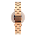 Miniatyrbillede 3 af 5: Rustfrit stål, tre perler, håndaftageligt Xiaoman-urbånd til Garmin Lily Rose Gold