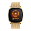 Miniatyrbilde 2 av 4: For Fitbit Versa 4 / Sense 2 Milan Buckle Metal Watch Band Gold