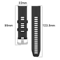 Miniatyrbillede 5 af 5: Til Garmin Descent G1 / Forerunner 745/945/935 / Approach S62 Solid Color Silicone Watch VDCC Wine Red