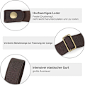 Miniatyrbilde 3 av 5: Stretchbelte uten spenne for barn - Spennefritt belte (opptil 24\"