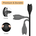 Miniatyrbilde 3 av 5: Lader for Garmin Watch Venu, Instinct, Vivoactive 5/4/3, Forerunner 45 55 245 255 265 745 935 945 955 965, Fenix 7/7S/7X/6/5