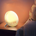 Miniatyrbilde 1 av 5: Vekkerklokke Sunrise Vekkerklokke Våkne Lys med Doble Alarmer Snooze 7 Farger Nattlys