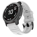 Miniatyrbilde 1 av 5: For Garmin Fenix ​​7x silikonklokkerem White