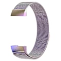 Miniatyrbillede 3 af 5: Magneturbånd i rustfrit stål til Fitbit Charge 4small Størrelse: 190x18mm Colorful Light