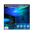 Miniatyrbillede 3 af 4: Galaxy Projektor Natlampe Stjerneprojektor Stjerneklar Himmel Projektor Dobbelt Effekt Nebula Projektor Stjernelys Aurora og Galaxy Himmellampe Hvid