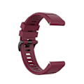 Miniatyrbilde 2 av 4: Silikon Hurtigutløser Rem For Garmin Fenix 7 / Epix Wine Red