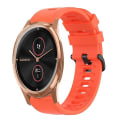 Miniatyrbilde 1 av 5: For Garminmove Luxe 20 mm ensfarget myk silikonklokkerem Red