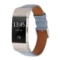 Miniatyrbillede 2 af 4: Til Fitbit Charge 2 Fresh Style læderurrem Blue