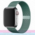 Miniatyrbild 1 av 5: Milanese Loop Strap För Apple Watch Ultra Band 44mm 40mm 45mm 41mm 49mm 42mm 38mm 44 Mm Correa Armband Iwatch Series 3 6 Se 7 8 Pine green 38mm 40mm 41mm