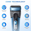 Miniatyrbilde 4 av 5: Reservedeler barberblad og kuttehode for Braun 40B barbermaskiner CT2s/CT2cc/CT3cc/CT4s/CT4cc/CT5cc/CT6cc hodeblad