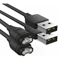 Miniatyrbilde 1 av 5: Lader for Garmin Forerunner Fenix USB-ladekabel for dataoverføring, flere ladere