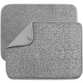 Miniatyrbilde 1 av 5: 2-pakning mikrofiber oppvaskmatte grey