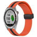 Pikkukuva 1 / 5: Garmin Approach S40 20 mm:n taittuva magneettilukko watch ranneke Orange-Black