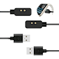 Miniatyrbillede 1 af 5: Oplader til Xiaomi Redmi Watch 3/Redmi Watch 2 Lite/Smart Band Pro/Mi Band 7 Pro Sort 2 stk.