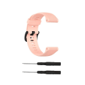 Miniatyrbillede 2 af 4: Til Garmin Forerunner945 / Fenix5 Plus / Approach S60 Monokrom silikone urrem Pink