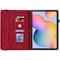 Pikkukuva 2 / 3: Samsung Galaxy Tab S6 Lite 10.4 2020 Sm P610/p615 Butterfly Punainen Tablettikotelo