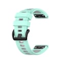 Pikkukuva 1 / 5: Garmin Fenix ​​7 22 mm:n kaksiväriselle watch Green Gray