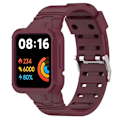 Miniatyrbild 1 av 5: För Xiaomi Redmi Watch 2 Lite/Mi Watch Lite2/Lite1 Universal Watch Wrist Strap Sports Watch Quic Wine red
