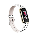Miniatyrbillede 1 af 4: Til Fitbit Luxe Special Edition-tryk af silikoneurrem Skull