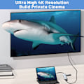 Miniatyrbild 4 av 5: USB C Hub Multiport 6 i 1 USB C-adapter
