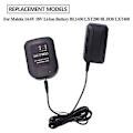 Miniatyrbild 2 av 5: Batteriladdare För Makita 14.4v 18v Batteri Bl1830 Bl1430 Dc18rc Dc18ra Eu Plug 3a 1a Laddare 1A charger