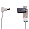 Miniatyrbillede 3 af 5: 6V myVolts erstatningsstrømadapter kompatibel med Sony XDR-S41D DAB-radio Ripcord USB