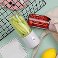 Miniatyrbillede 2 af 4: Bærbar Blender Mini Blender Til Juice, 500ml Personlig Blender Genopladelig Hvid