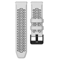 Miniatyrbilde 2 av 5: For Suunto 7 tre rader hull silikonklokkerem White Black