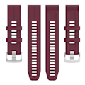 Miniatyrbild 3 av 4: För Garmin Approach S60 22mm enfärgad watch Burgundy