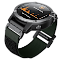 Miniatyrbillede 4 af 5: Til Garmin Fenix ​​6x / 5x 26mm krog-og-løkkebefæstelse nylonurrem Army Green