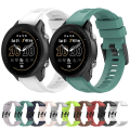Miniatyrbilde 3 av 5: For Garmin Fenix ​​6 Gps 22 mm ensfarget silikonklokkerem Lime Color