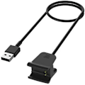 Miniatyrbilde 1 av 5: Lader for Fitbit Alta Hr, erstatnings-USB-ladekabel, kabelklips kompatibel med Fitbit Alta Hr
