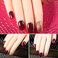 Miniatyrbillede 2 af 5: Nail Practice Model Hånd, Nail Display med 500 stk. falske negle